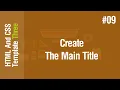 Arabic HTML CSS Template Three 2021 -