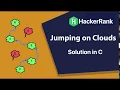 Jumping on the Clouds - Hacker Rank
