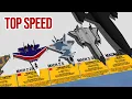 Download Lagu Fastest Military Aircraft Above Mach 2 Top Speed Comparison 3D