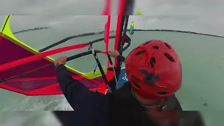 Chasing Dave windsurfing Islamorada 032825