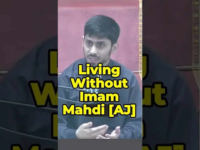 ⁣Living Without Imam Mahdi [AJ] |Br. Mohammed Habib Mukhtarali #imammahdi #prophetmuhammad #ahlulbayt