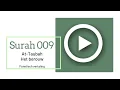 Download Lagu Mishary Al-Afasy - Surah 009 At Taubah phonetisch met Nederlandse vertaling
