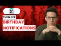 How to Turn Off Birt ay Notifications on Samsung Calendar 2026 Full Guide