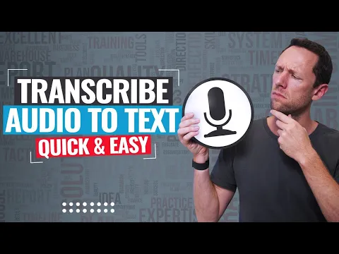Download MP3 How To Transcribe Audio To Text (UPDATED Video Transcription Tutorial!)