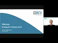 Webinar Erlang for Python R by Ger Koole P and Berkan Arik - CCmath