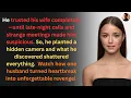 Husband Catches Cheating Wife With Hidden Camera