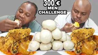 Download MY HUSBAND COULD NOT BELIEVE HIS EYES | MAN 2 MAN 300€ CHALLENGE | DELICIOUS EGUSI SOUP WITH FUFU MP3