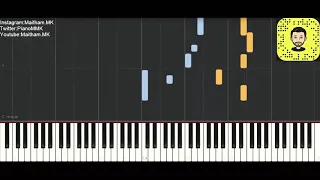 Sen Anlat KaraDeniz Piano Tutorial تعليم عزف موسيقى اشرح ايها البحر الاسود 