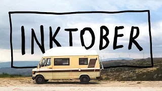 Inktober 2018: Day 21- Van Life Edition (Passadiços do Paiva )