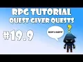 9 Unity RPG Tutorial - Quest giver quests