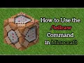 How to Use tellraw Command in Minecraft