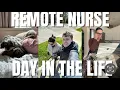 REMOTE PEDS TRIAGE NURSE DAY IN THE LIFE---come along for my workday