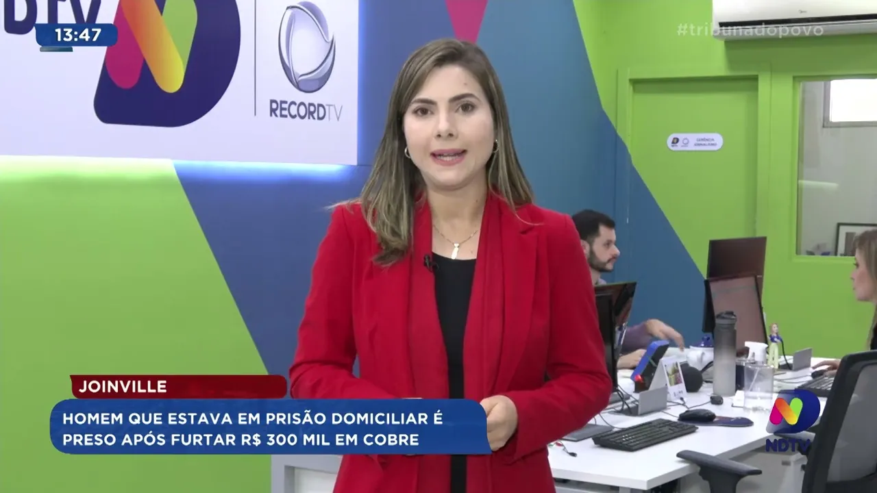 Homem que estava em prisão domiciliar é preso após furtar R$ 300 mil em cobre