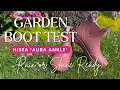 Putting My New Garden Boots to the Test with Summer Garden Chores Garden Boot Review HISEA