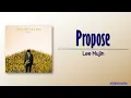 Lee Mujin – Propose (청혼하지 않을 이유를 못 찾았어)  [Rom|Eng Lyric]