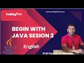 Java Tutorial Session 2 - Data Types int float cahr String Scanner Input Basic Calculation