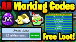 ALL Working Codes 2025 Bee Swarm SImulator