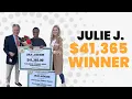 PCH Winner Julie J of VA Won 41 365 00