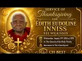 Live Stream of Funeral Service for Edith Eudoline Inniss nee Wilkinson