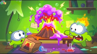 Om Nom Hikâyeleri | Om Nom ve Nibble Nom Yanardağı Patladı! 🌋🔥| Çocuk Çizgi Filmi