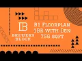 Brewers Block - B1 Floorplan