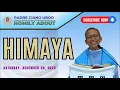 Fr. Ciano Homily about HIMAYA - 12/20/2025