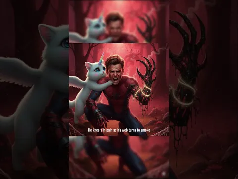 The Curse of Darkness Took Away Spiderman's Only Friend #spiderman #shorts