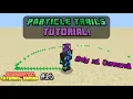 How to make Particle Trails in Minecraft Bedrock Edition 1 16 - Tutorial Series