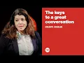 The keys to a great conversation Celeste Headlee