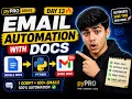 Python Email Automation Docs Integration Real Project