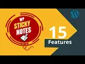 wp sticky note - spam free comment notes by user