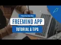 How to Use FreeMind App Tutorial Tips