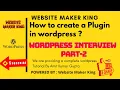 How to Create a WordPress Plugin How to Make Your Own WP Plugin Plugin Development Part - 1