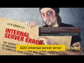Request failed with status code 500 500 Internal Sever Error solved