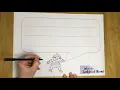 Writing a speech bubble