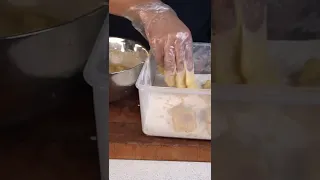 فيليه سمك مقرمش والقرمشه خطيييييرة دندنها