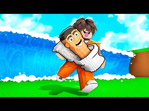 Video Thumbnail: ربلوكس الهروب من تسونامي ! Steal A Brainrot