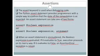 PYTHON session 37 assertions Assertions in python Python Assert Statement