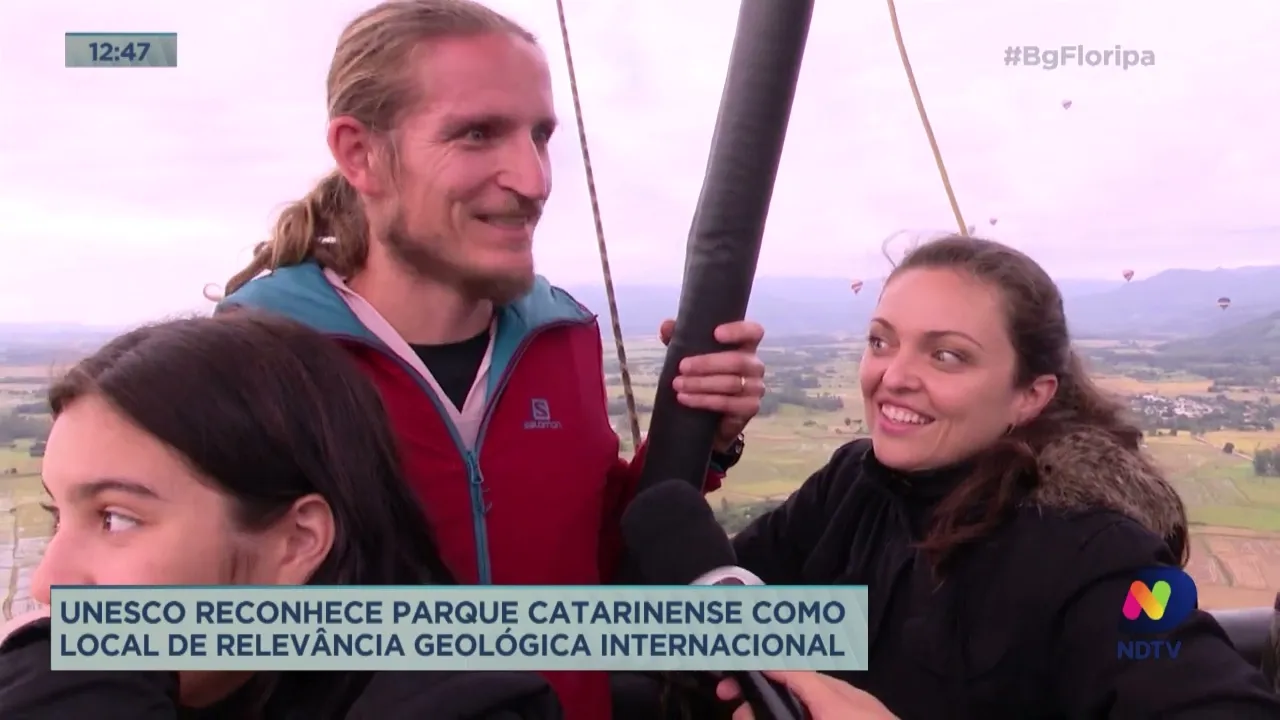 Unesco reconhece parque catarinense como local de relevância geológica internacional