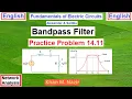 E ENA Pr 14 11 Band-pass filter Find L C and Q