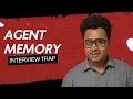 How Would You Design Memory in an Agentic AI System