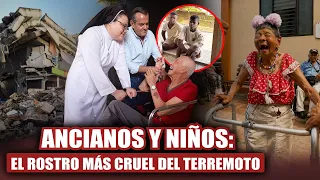 "¡NO NOS ABANDONEN, POR FAVOR!" EL DESGARRADOR GRITO DE AUXILIO DE NIÑOS Y ANCIANOS TRAS TERREMOTO