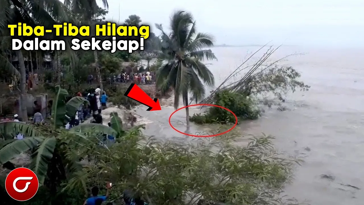 Untung Direkam! Warga Sekampung Digegerkan Fenomena Alam Mengerikan. Perhatikan!