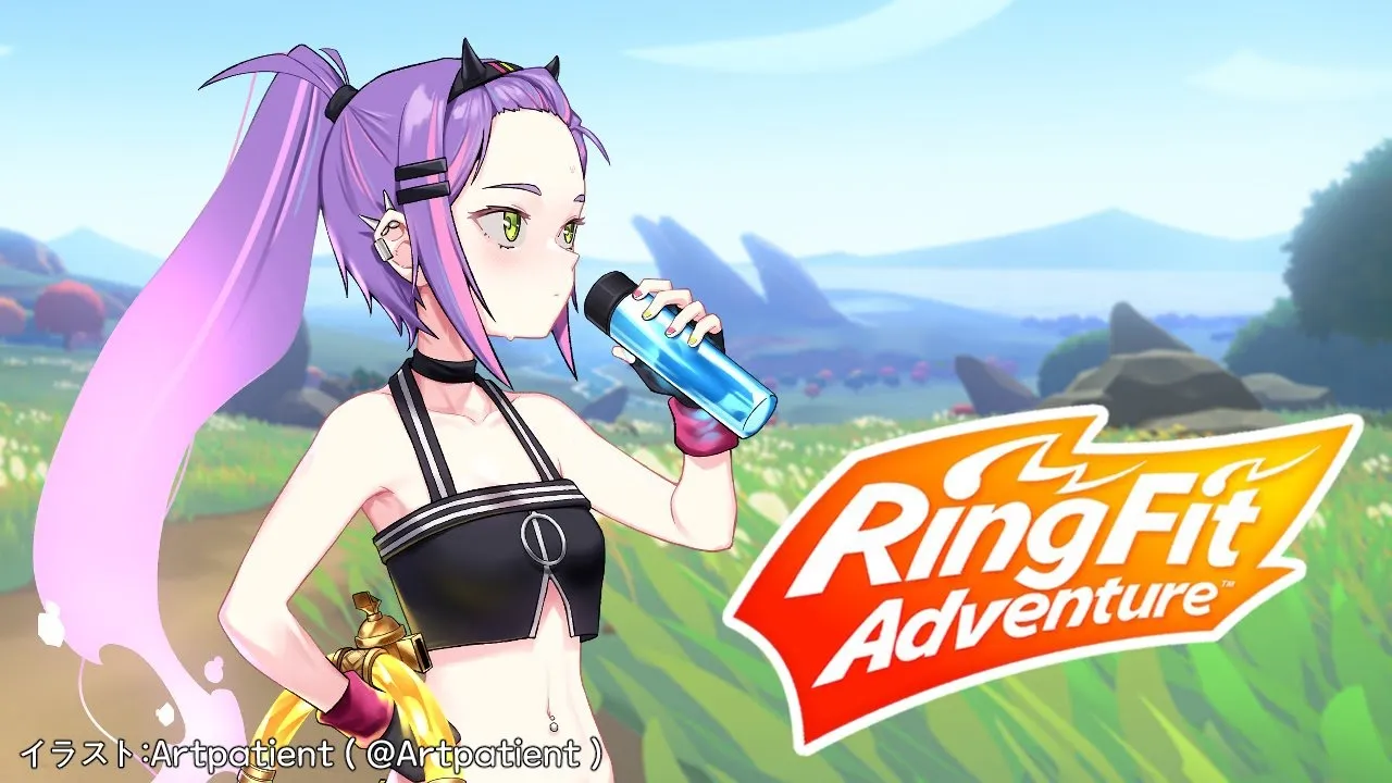 #06【おうち3D/RFA】マリオカートの前に運動するというね！【常闇トワ/ホロライブ】