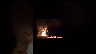 18 Working Residential Structure Fire - Troutman