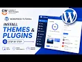 WordPress Tutorial for Beginners Install Themes Plugins Step by Step