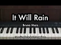 Lagu It Will Rain - Bruno Mars | Piano Karaoke by Andre Panggabean