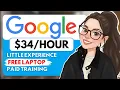 Google hiring Remote Jobs Little Experience Remote Work From Home Jobs 2026