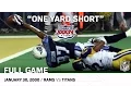 Super Bowl XXXIV One Yard Short Rams vs Titans NFL Full Game