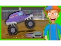 Monster Trucks for Children with Blippi The Monster Truck Song
